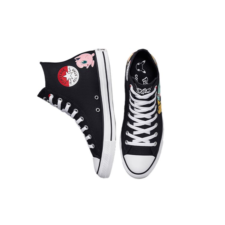 Converse Pokemon x Chuck Taylor All Star High Первые партнеры Унисекс A01089C
