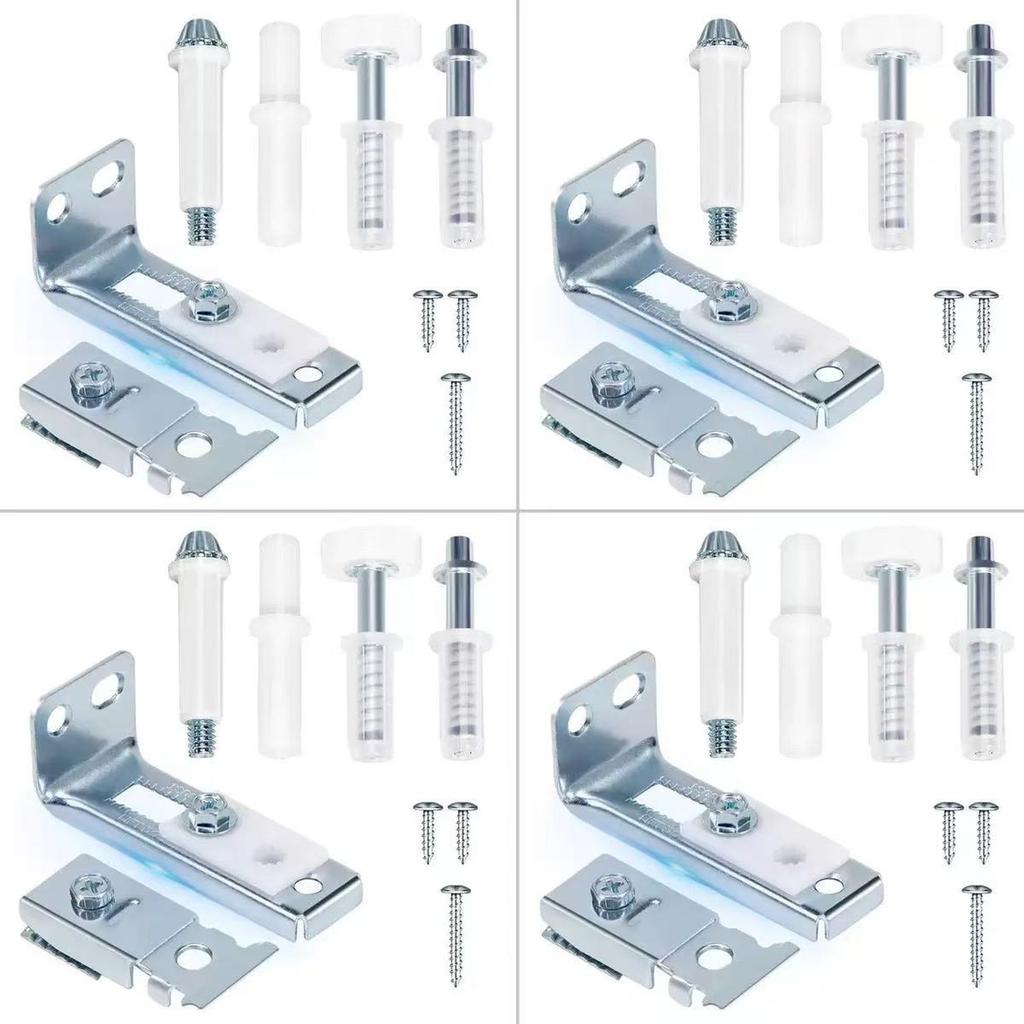 Комплект фурнитуры для складной двери Металлический верхний ролик Набор соединителей для нескольких дверей