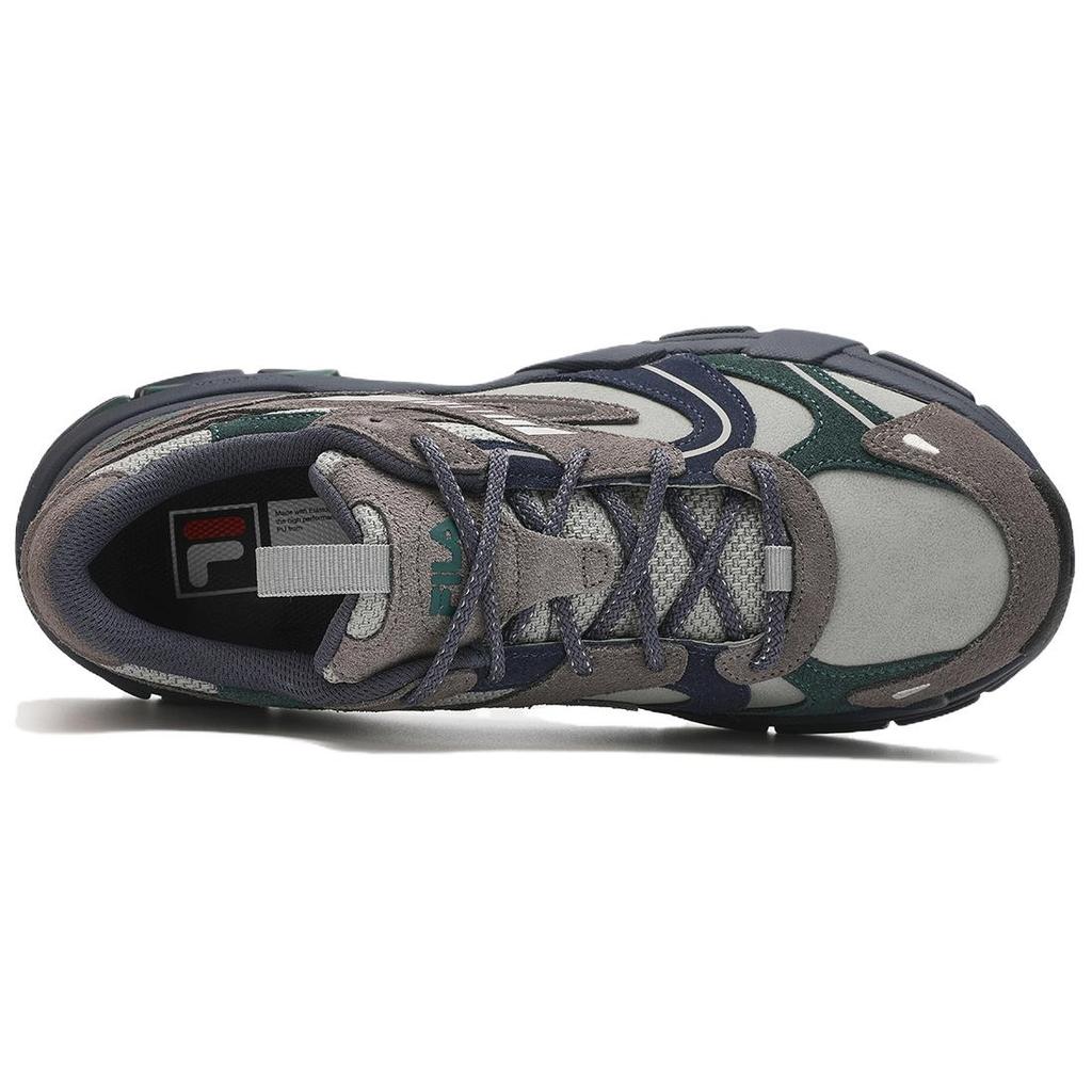 FILA DECODER Retro Sports Low top Outdoor Shoes Men's Black Gray F12M342121FLB
