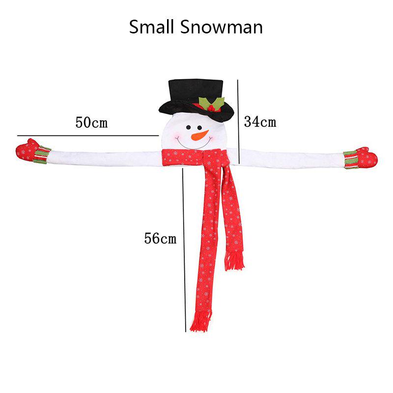 Очаровательный снеговик-верхушка для рождественской елки, идеально подходящий для праздников в помещении и на открытом воздухе