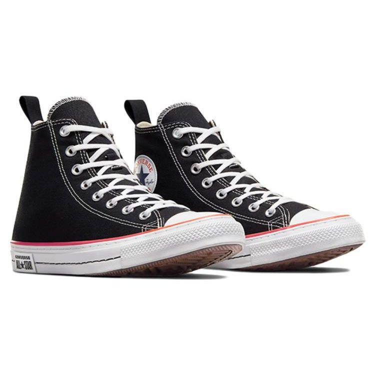 Converse All Star Удобные Универсальные Прочные Легкие Дышащие Высокие парусиновые кеды Унисекс Кроссовки Черные A04502C
