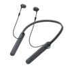 Sony Wireless Bluetooth Up To 20 Hours of Continuous Headphones with 2017 Black WI-C400 Earphones Compatible, Playback, In-Ear Microphone, Model,