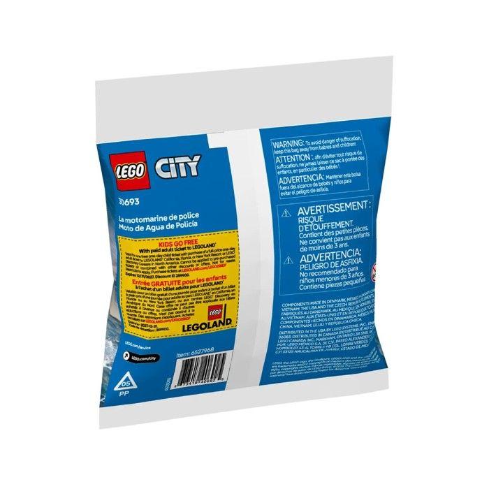 Конструктор - Лего - 30693 - Полицейский гидроцикл - 5 лет - Смешанный