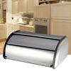 Home Hotel Steel Bread Kitchen Large Stainless Holder Storage Container Box Bin