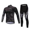 Трикотажные изделия для езды на велосипеде, комплект одежды для велоспорта, мужской костюм с длинным рукавом для велосипедной одежды