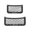 AABDB1 1Pcs Car Net Bag Phone Holder Storage Net Box Pocket Organizer Stickers For Mercedes Benz GLK GLA A B C E R G Class C180 S200