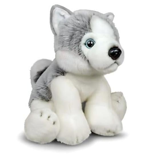 Siberian Husky Plush Dog Stuffed Tobar Animigos Toy, Animal,