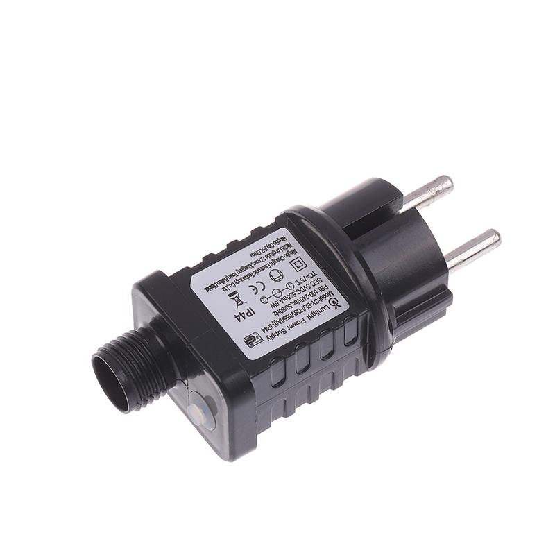 1PC EU/US Plug 5VDC 6W 8 Functional SELV LED Lamp Driver Switch Adapter IP44 Waterproof Laser Lighting Europe Power Supply