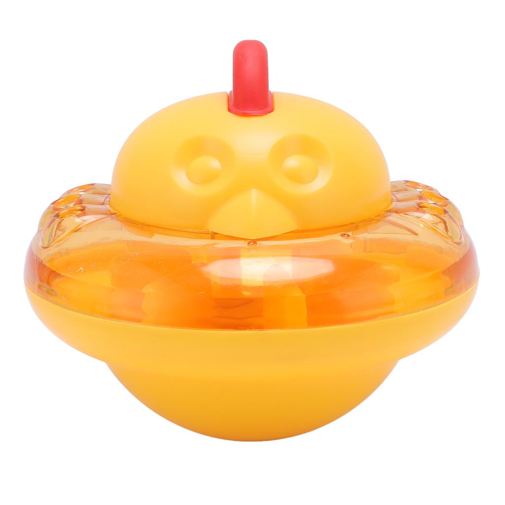 Interactive Treat Dispensing Cat Toy Tipping Resistant Slow Feeding Cat Treat Dispenser Toy for