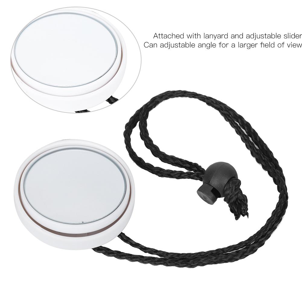 HSJ-928 Diving 360 Degrees Rearview Mirror with Lanyard Side Hanging Cave Water Sports Gear Accessory