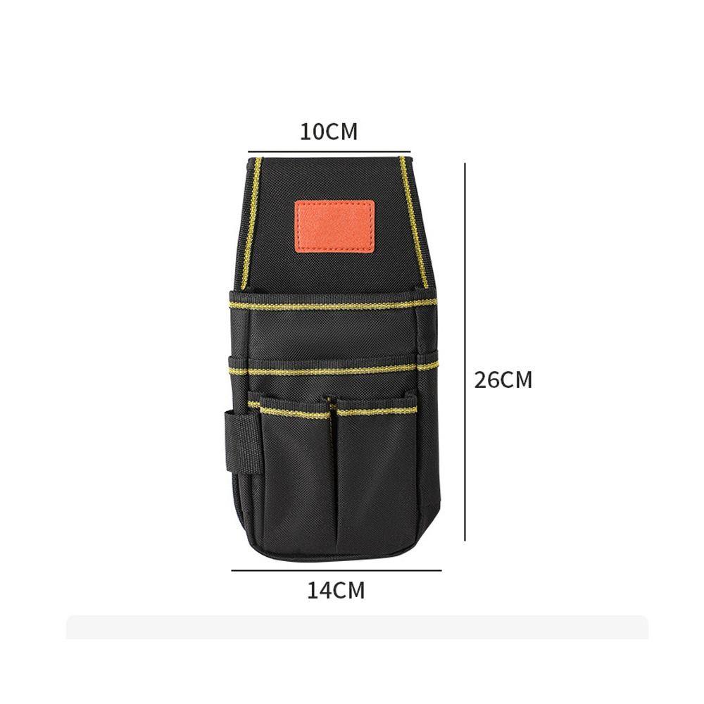 Multifunction Storage Bag Multiple Pockets Toolkit Pouch Repair Bag Hardware Maintenance Organizer