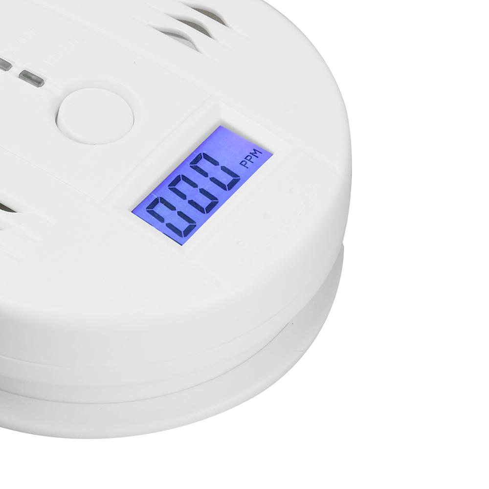 Carbon Monoxide Alarm Smoke Alarm Co Detector LCD Display Alarm Home Supply Gas Leak Detector Alarm