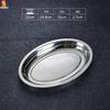 Овальная платформа Jingzhou из нержавеющей стали для приготовления на пару и подачи рыбы