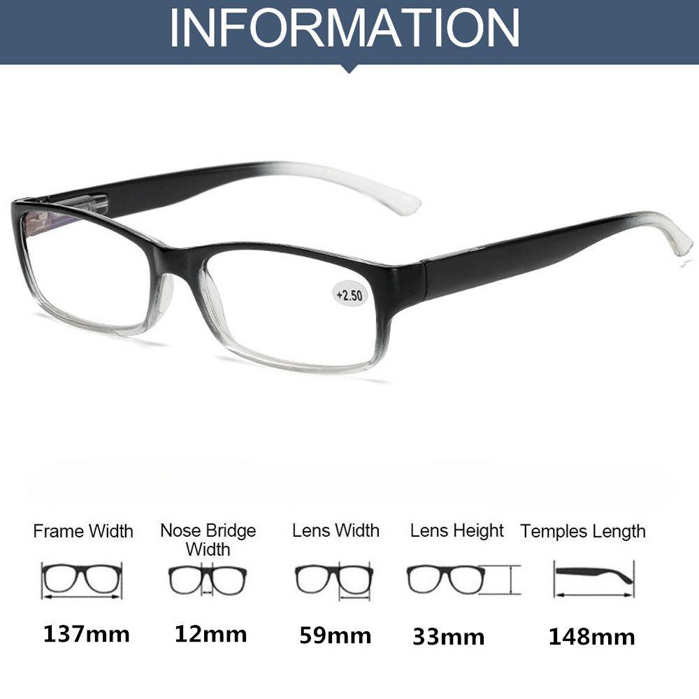 Anti-Blue Light Reading Glasses Eye Protection Women Ultra Light Frame Elegant Eyeglasses