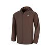 Techplus Series Comfortable Breathable Hooded Sports Jacket Men Jackets Brown 2011D332-200