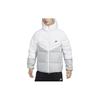 Sportswear Storm-FIT Windrunner Color-Block Hooded Windbreaker Down Jacket Men Outerwear White DV1132-100
