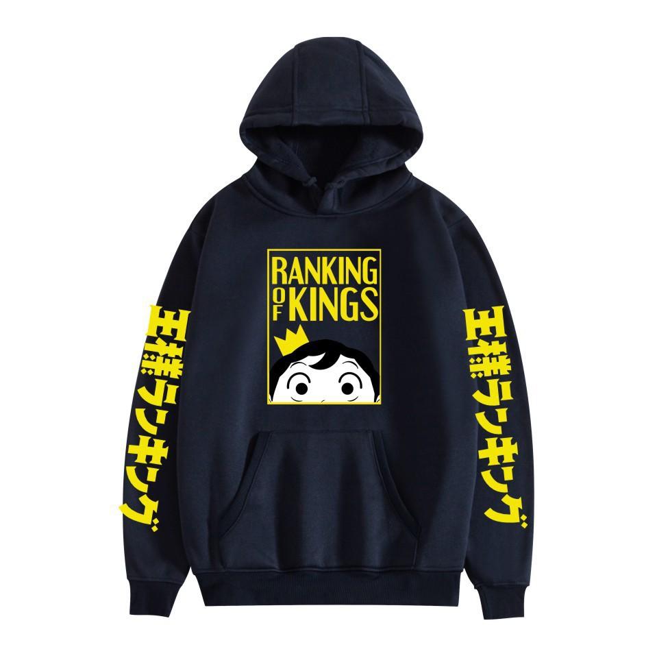 King Ranking Animation Series Peripheral Animation Fashion Casual Hooded Sweater