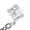 3D Ice Cube 3D Geometric Ice Keychain Ice Cube Acrylic Pendant  Zinc Zinc Alloy Charms Gifts