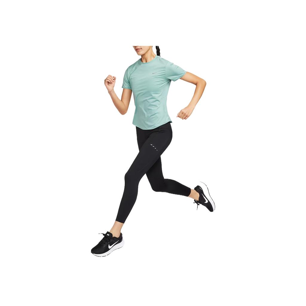 Nike Dri-Fit Удобная Модная Простая Однотонная Футболка с Коротким Рукавом Женские Топы HM9699017