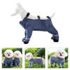 Pet Dog Leggings Suitable for Large Medium and Small Dog Leggings Suspender Booties Windproof and Waterproof Puppy