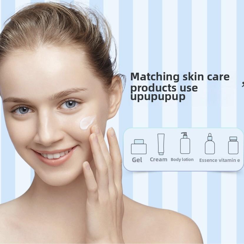 Вибрационный прибор для красоты шеи Цветной свет EMS Массажер для шеи с рисунком Теплый прибор для красоты Подтяжка и укрепление Введение