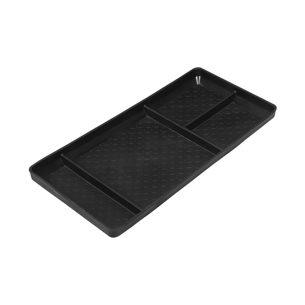 for Nissan Pathfinder 2025 2025 Center Console Lower Layer Storage Box Central Tray Organizer Car Interior Accessories Black