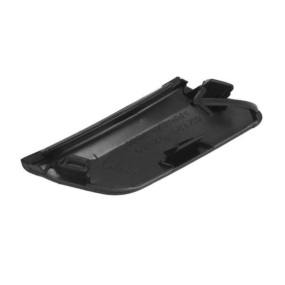 1× Front Bumper Tow Eye Hook Cover Black 52128-12920 For Toyota Corolla XLE 2020