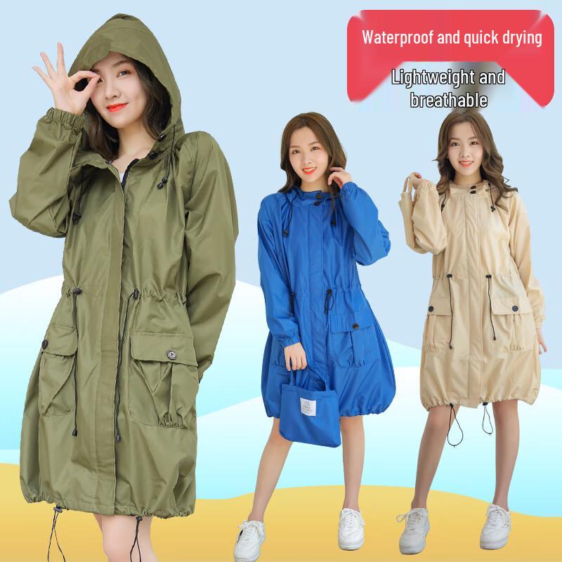 Стильный женский ветрозащитный плащ OEING