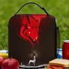 The Last Unicorn Lunch Bag Fashion Lunch Box School Portable Insulated Thermal Lunch Bags For Adult Oxford Print Cooler Bag