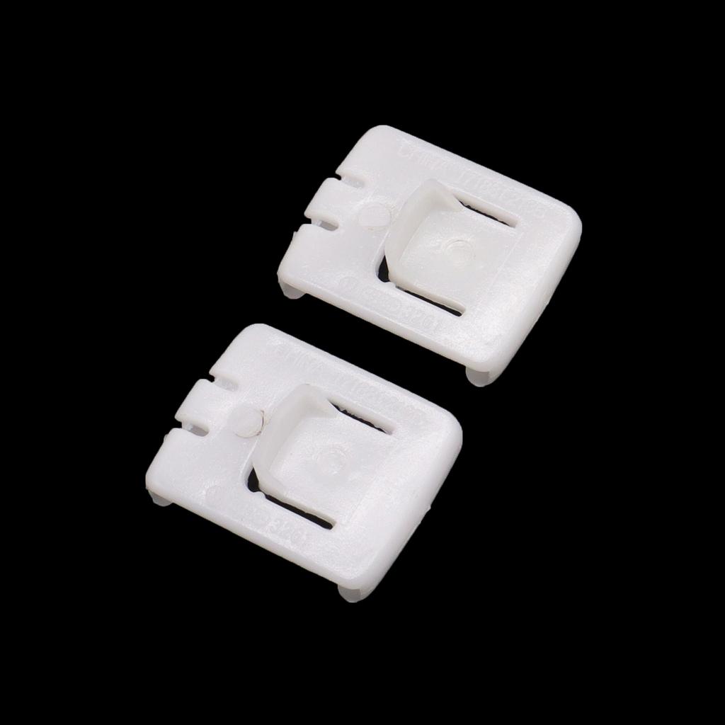 2 комплекта, 6 шт., направляющая для переднего сиденья автомобиля, центральный направляющий слайдер 435881203A C10 для GOLF MK1 MK2 MK3 CORRADO SCIROCCO, пластик