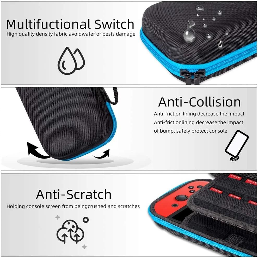 Storage Bag For Nintend Switch Nintendos Console Handheld Carrying Case Pouch For Nintend Switch Oled Lite Game Accessories