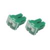 ACROPIX PAL Cartridge Fuse Female Terminal DC 32V 40A Car Plastic Green 2pcs