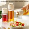 Automatic Oil Dispenser Glass Kitchen Oil Bottle with Drip-Free Spout 320ml/500ml Leakproof Sauce Cruet for Olive Oil Vinegar Soy Sauce Wine