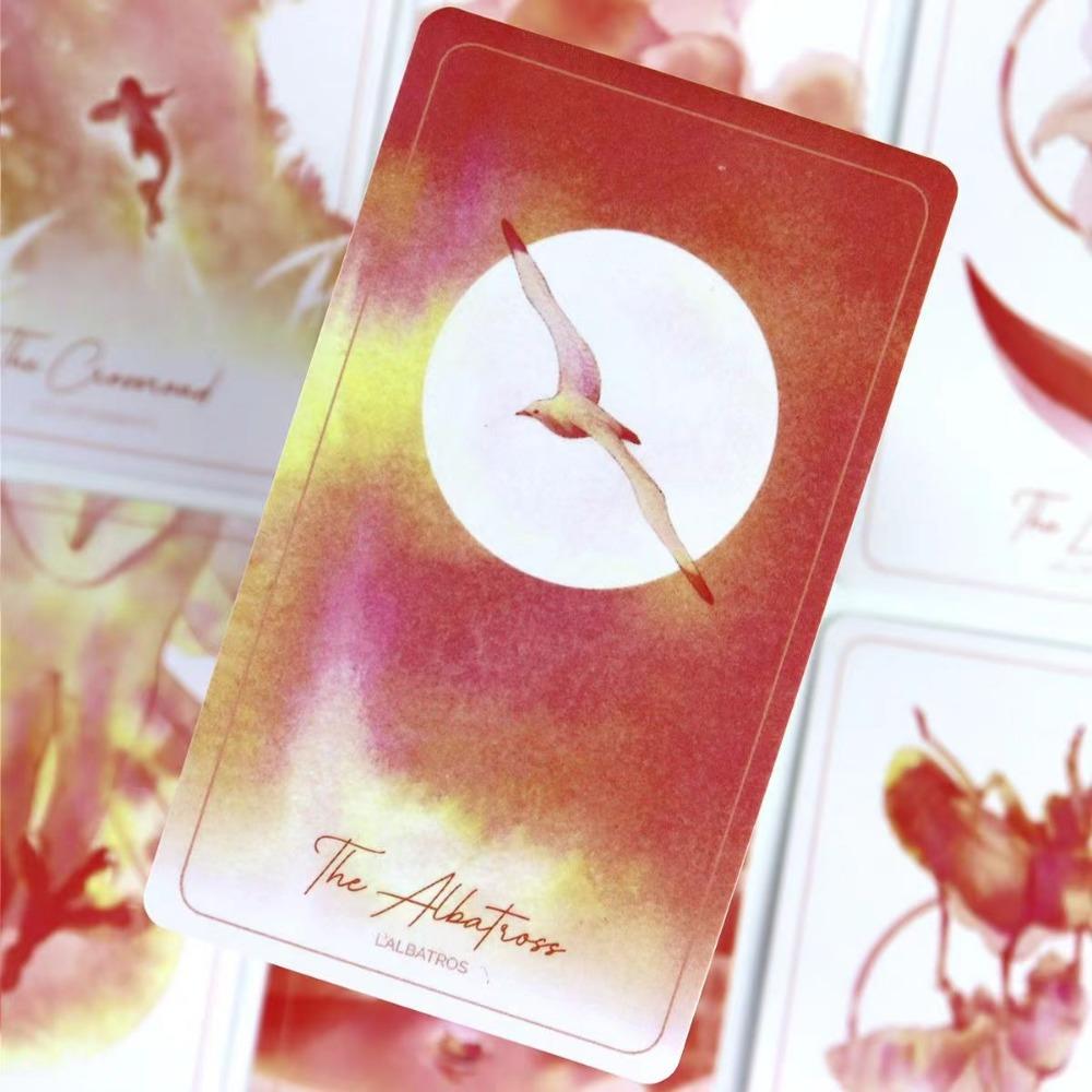 Сова и сорока Ленорман 10,3*6 см Колода Ленорман из 36 карт, традиционно иллюстрированная тушью (Версия совы)