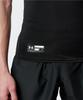 UNDER ARMOR Баскетбольный базовый слой UA Heat Gear Armor Компрессионный с коротким рукавом Воротник-стойка Мужской Черный LG