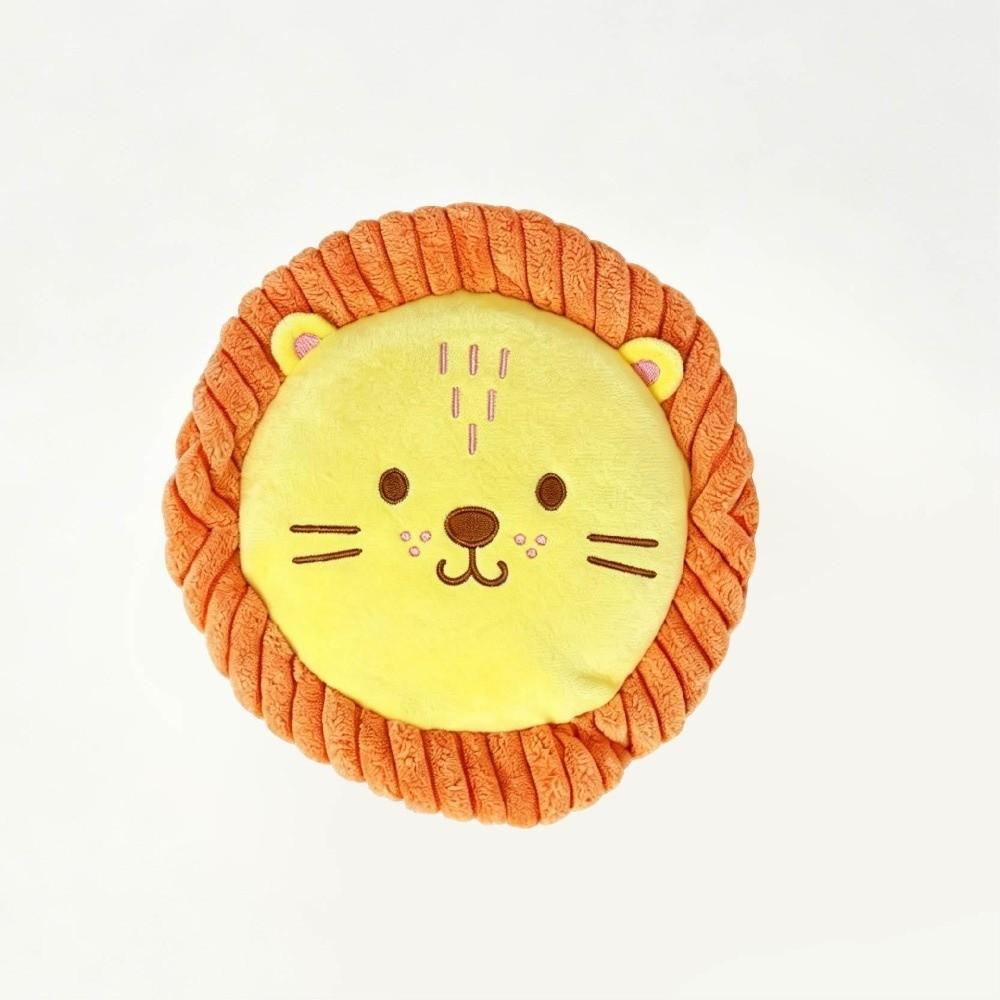 Colorful Interactive Dog Throw Toy Cartoon Pet Squeak Toy Puppy Chew Toy Outdoor Sport