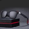Driving High Quality Fashion Polarized UV400 Tinted Square Classic Frame Glasses Men Sunglasses Handmade