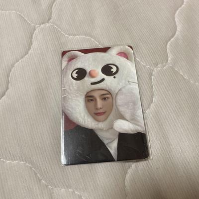 [Б/У] straykids Хёнджин торговая карта MAXIDENT бонус JYP