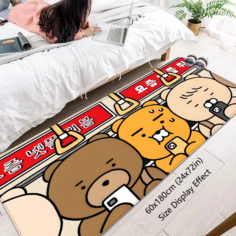 CARTOON CUTE K-KAKAOS L-LOVELY F-FRIENDS Entrance Door Mat Nordic Style Home Doormat Bathroom Mats Bedroom Hotel Decor Mat