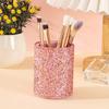 1 шт. ведро для хранения кистей для макияжа, косметический карандаш для бровей, кисточка, ручка, тюбик, блестки, декоративный бочонок, аксессуары для спальни, рабочего стола
