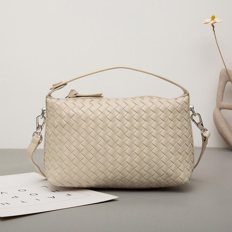 Сумка-подушка из коровьей кожи, плетеная сумка-подушка, женская сумка из натуральной кожи, сумка-мессенджер на одно плечо, сумка-мешок