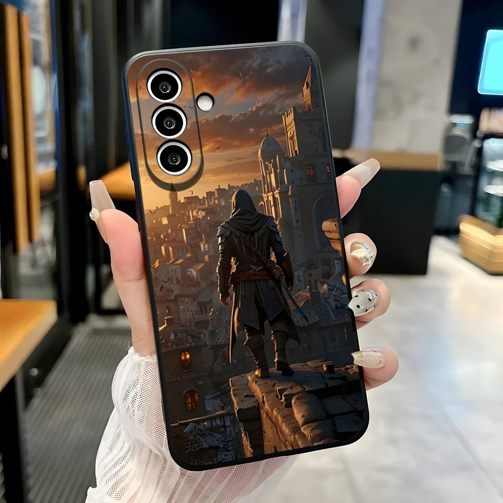 Чехол для телефона Game A-Assassin's Creed для Samsung A25 A13 A33 5G A54 A36 A35 A56 A52 A14 Ударопрочный Мягкий чехол