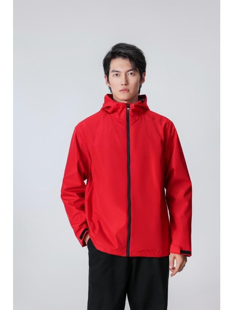 Fashionable Thin Models of The Same Men and Women Windproof Fabric Rushing Jacket YG-998
