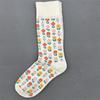 Женские носки унисекс из чесаного хлопка Happy Socks Вишня Клубника