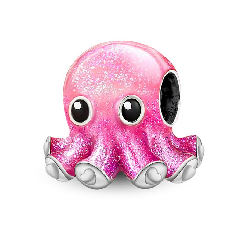 Copper Sausage Dog Unicorn Pumpkin Bear Animal Series Bead Fit Diy Bracelet Making Gift Of High Quality Jewelry