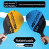 Red Wooden Pickleball Paddle & Ball Set - Outdoor Fitness & Beach Racket Equipment