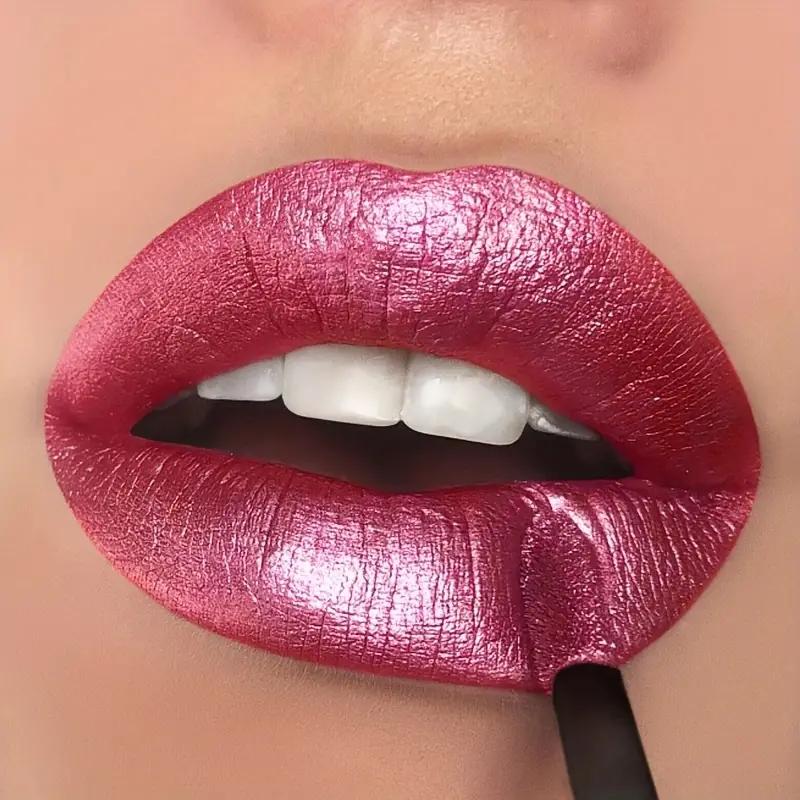 Роскошный блеск для губ Berry-Shine Glitter, увлажняющая помада с высоким содержанием пигмента, стойкая глазурь для губ Diamond Shine для всех типов кожи