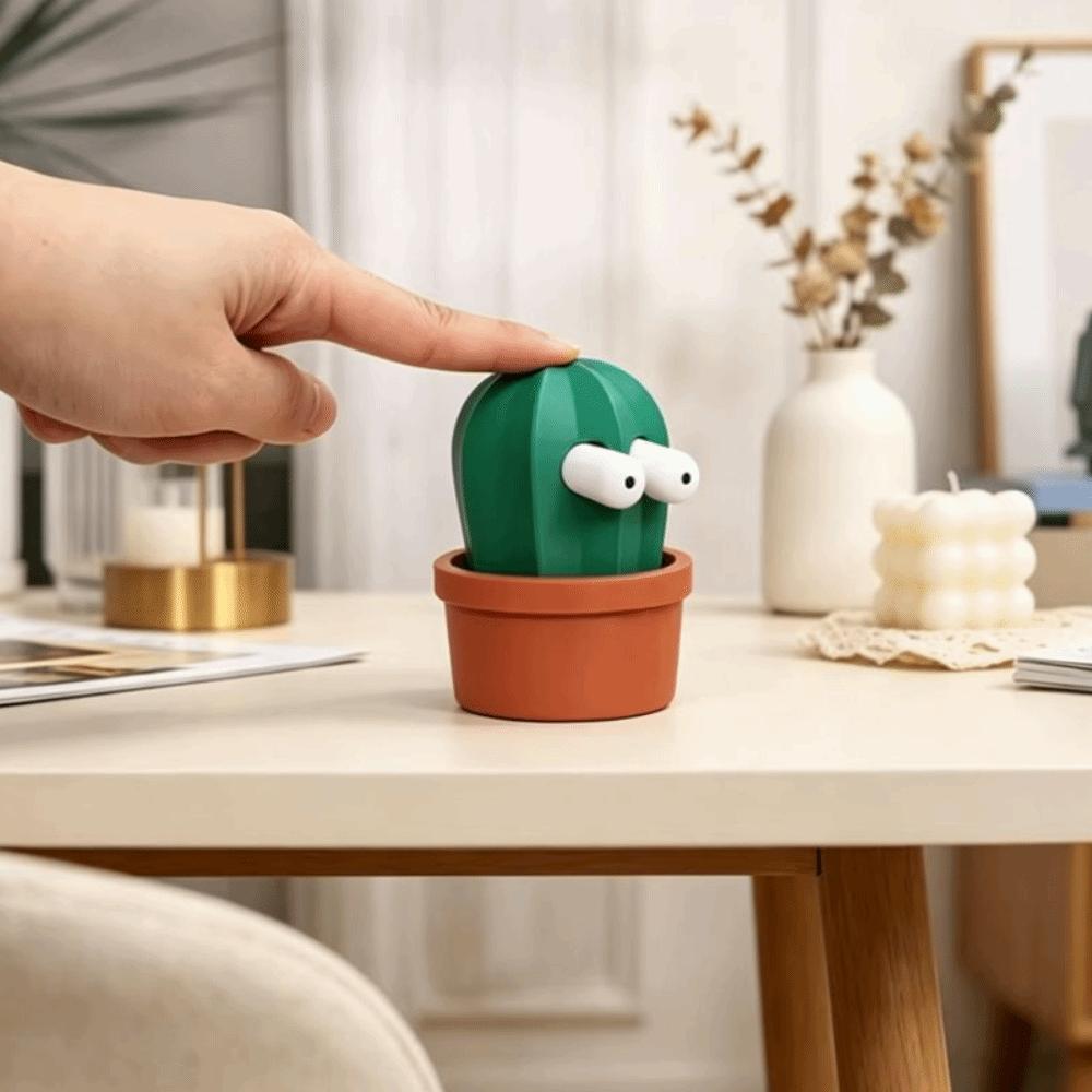 Bulging Eyes 3D Printed Fidget Figurine Pressable Stress Relief Fidget Toy Holiday GiftDesk Decor