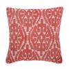 Tribal Throw Pillows Cover Red Pillow Cover Jacquard Moroccan Bohemian Couch Pillows Orange Contemporary Style - Tribal Love