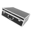 Wireless Microphone Case Aluminum Alloy Hard  Mic Foam Carrying Case Holds 4 Mics Receivers Transmitters Wireless Mic Case